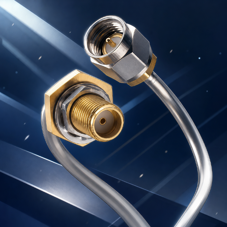 RF Cable Connectors for Semi Rigid Cable