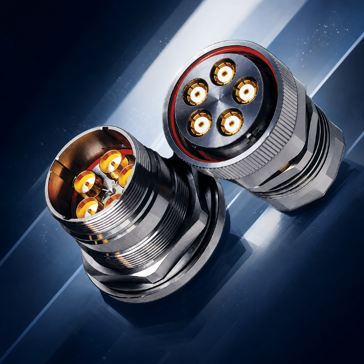 Circular Multi Port RF Cable Connectors