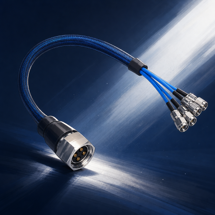 Custom Cable Connectors Products >> RF/Microwave Cables & Interconnect >> RF Cable Connectors & Terminations