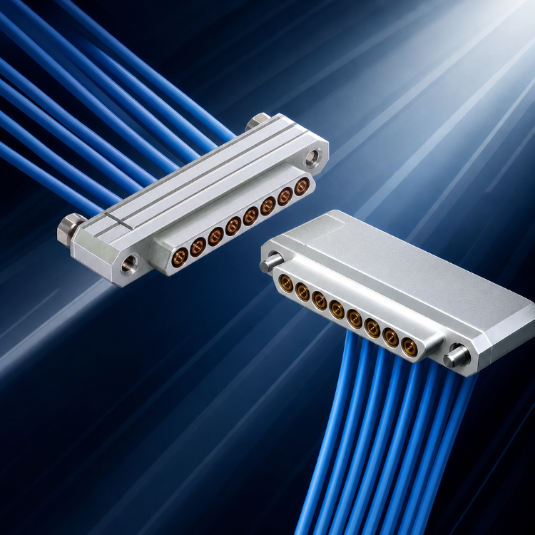 High Density Multi Port RF Cable Connectors