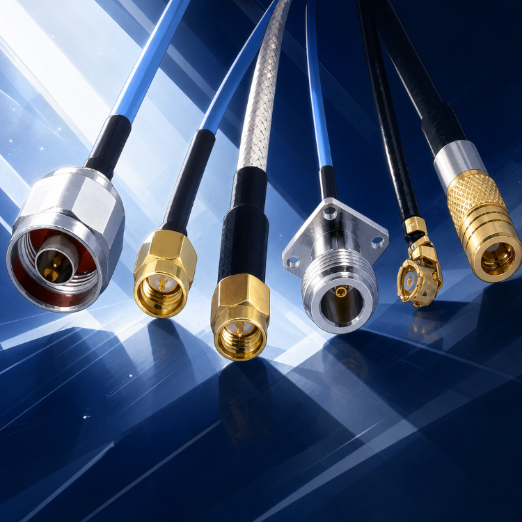 Standard Interface Cable Assemblies Products >> RF/Microwave Cables & Interconnect >> RF Cable, Cable Connectors & Cable