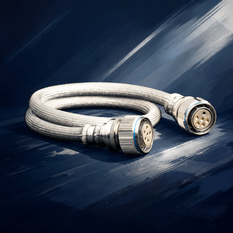 Armored Multi Port RF Cable Assemblies