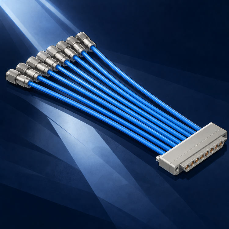 High Density Multi Port RF Cable Assemblies