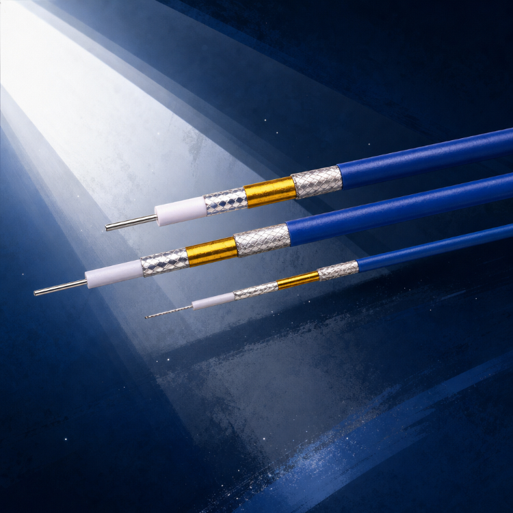 Small Diameter Flexible Coaxial Cable
