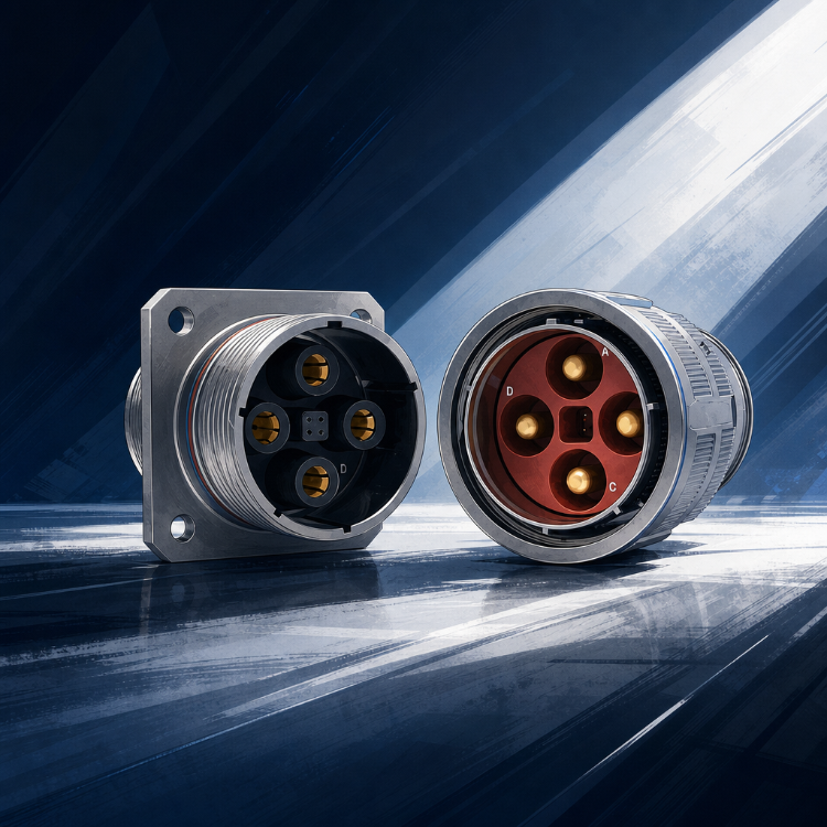 High Voltage Mil Spec Circular Connectors