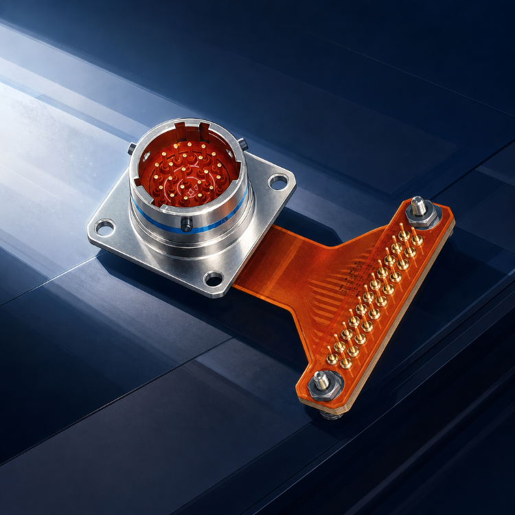 Flexible Circuit Circular PCB Connectors