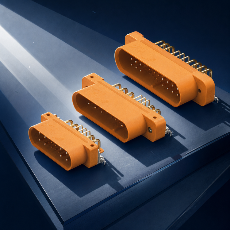 Low Profile Miniature Power Connectors